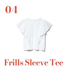 04 Frills Sleeve Tee